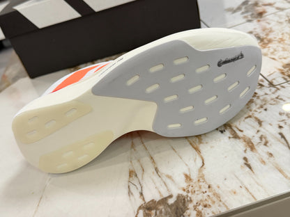 adidas Adizero Evo SL Running Shoes - Cloud White / Lucid Orange