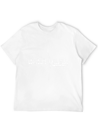 Low Volume Kills Music Black T-Shirt