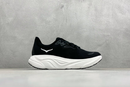 HOKA Arahi 8 Black White Two-Tone Stability Running Shoes