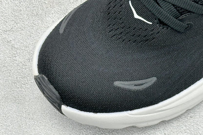 HOKA Arahi 8 Black White Two-Tone Stability Running Shoes