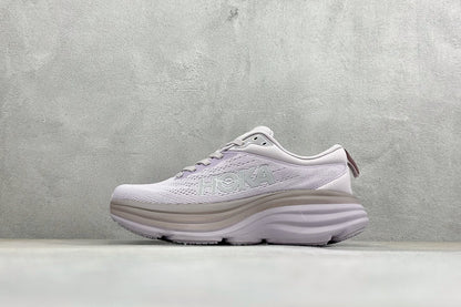 HOKA Bondi 8 Pale Lavender Gradient Running Sneaker