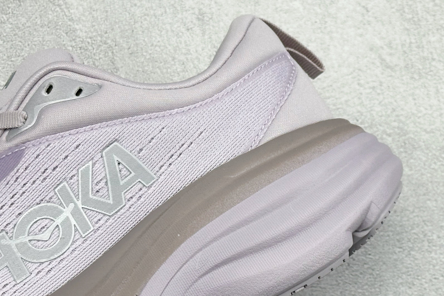 HOKA Bondi 8 Pale Lavender Gradient Running Sneaker