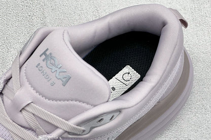 HOKA Bondi 8 Pale Lavender Gradient Running Sneaker