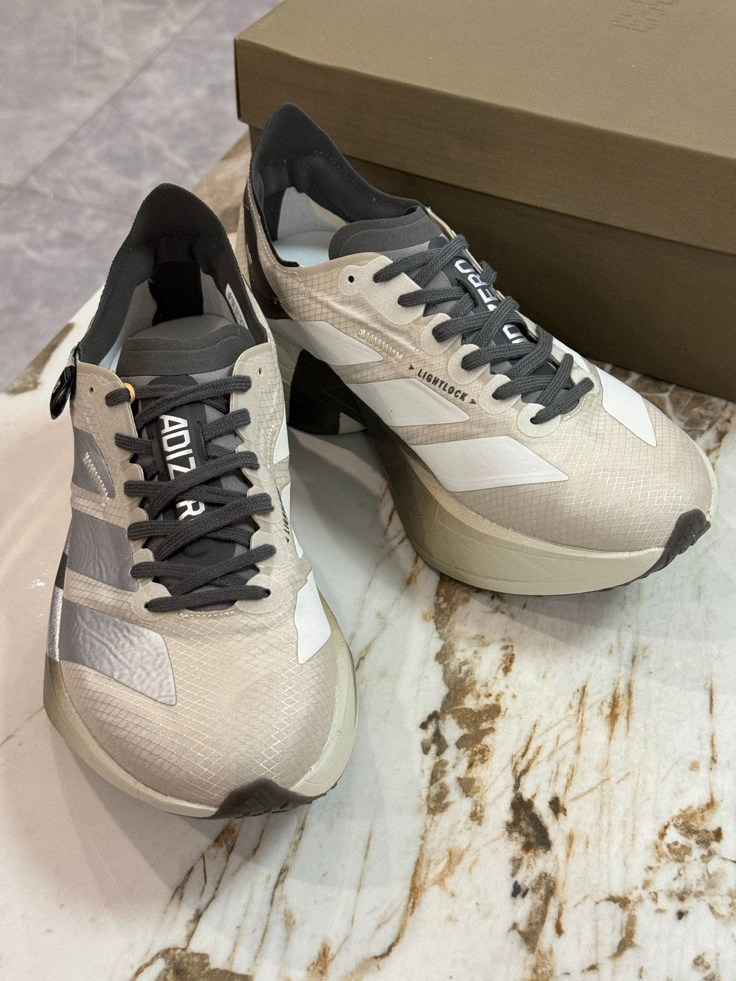adidas Y-3 Adios Pro 4 Running Shoes - Alumina / Cinder / Core Black