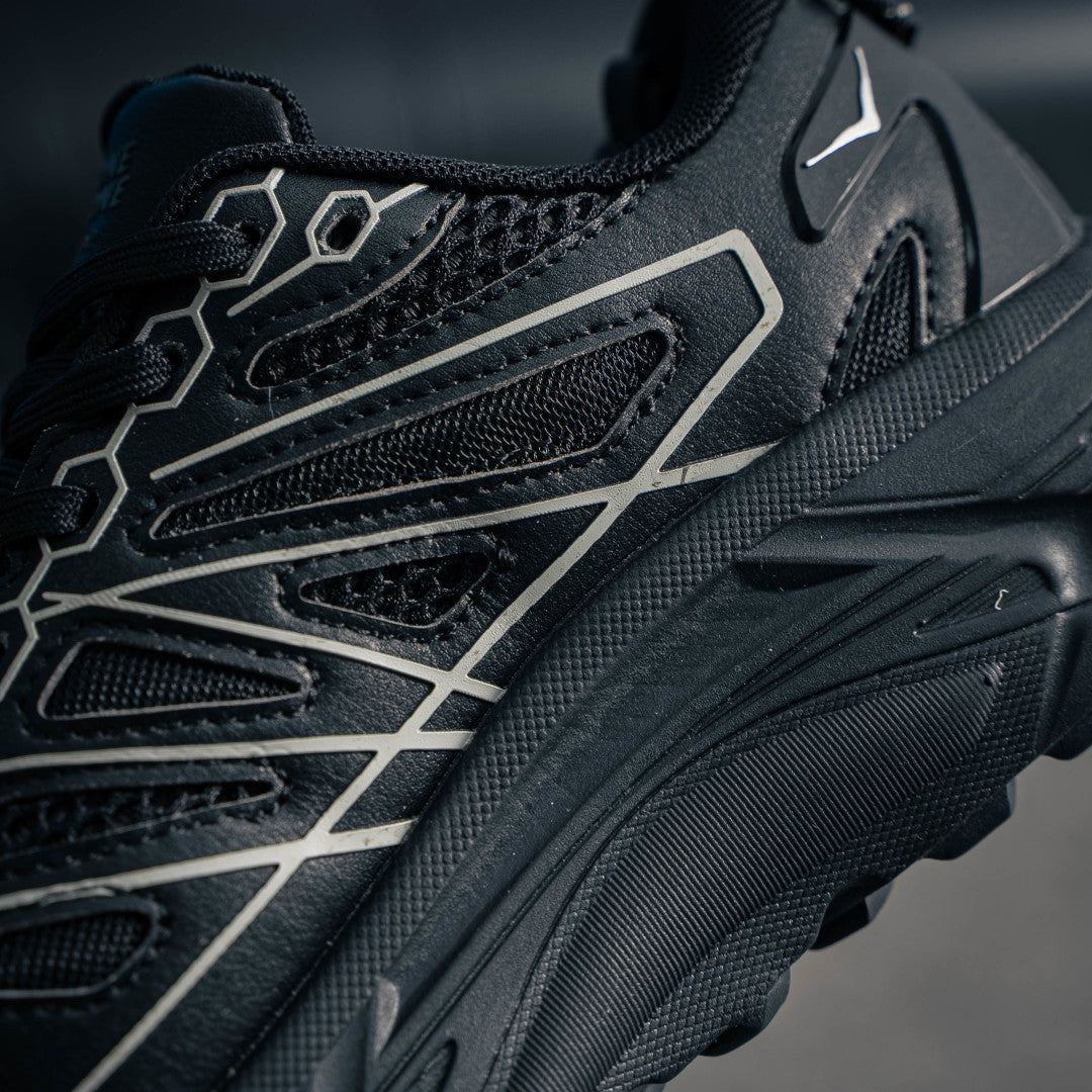 HOKA Mafate Speed 2 "Triple Black" Low-Top Trail & Lifestyle Sneakers