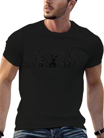 Black Rabbit Silhouette T-Shirt