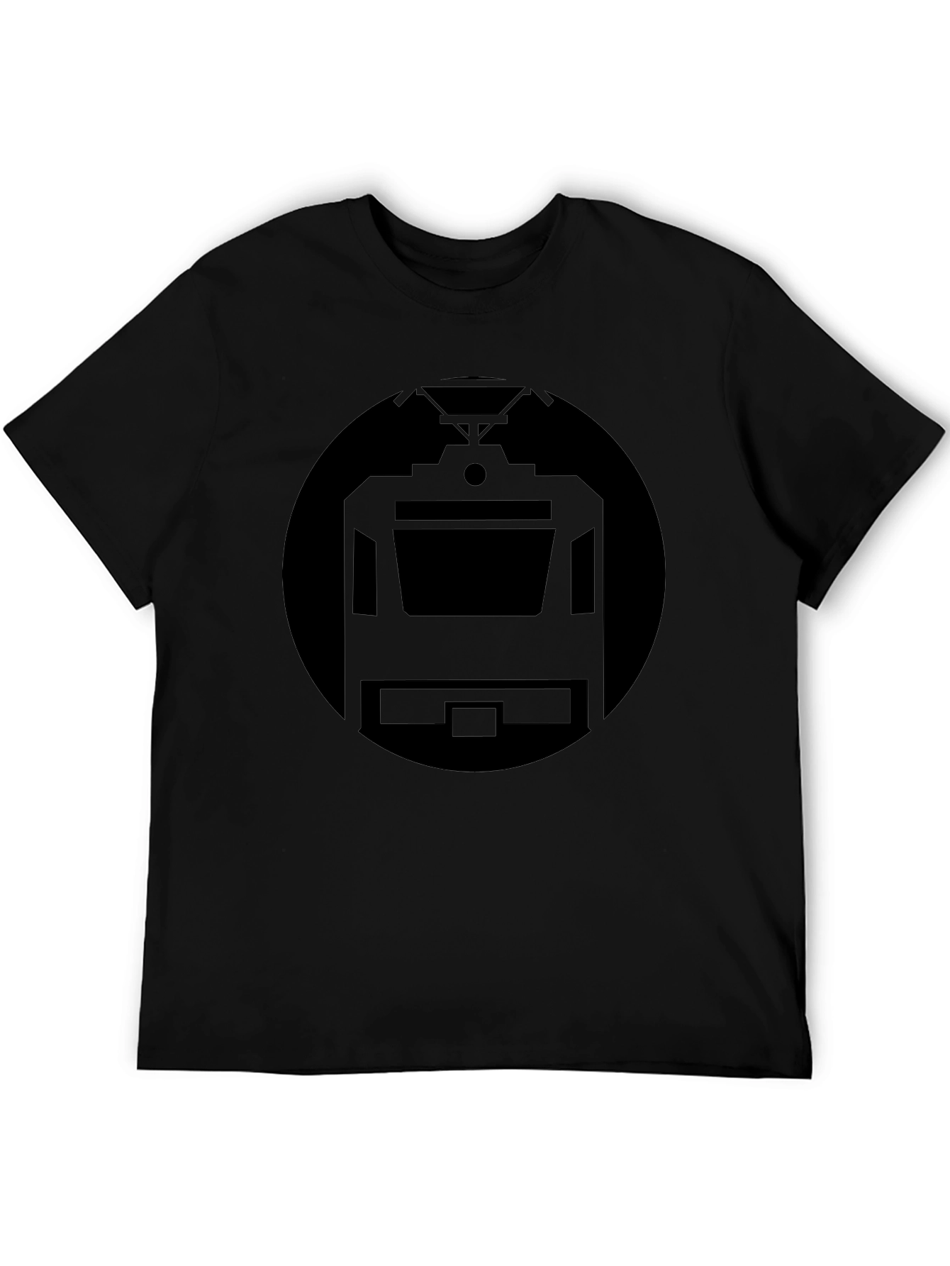 Black Train Graphic Tee