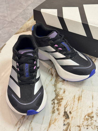 adidas Adizero Boston 13 "Core Black / Silver Metallic / Tech Purple"