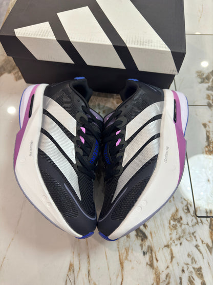 adidas Adizero Boston 13 "Core Black / Silver Metallic / Tech Purple"