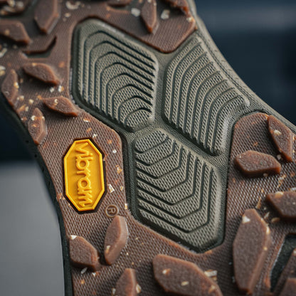 HOKA "Olive Green/Lime" Zip-Up Low-Top Trail & Lifestyle Sneakers