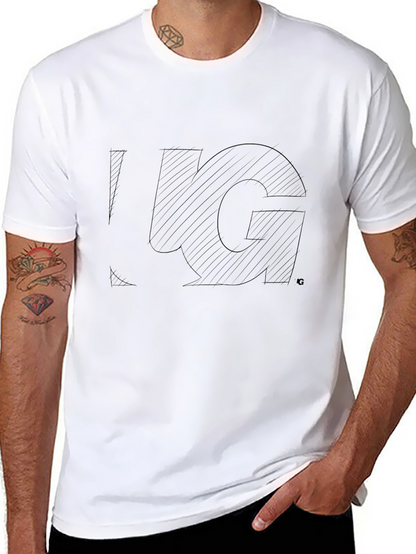 Black Graphic Tee - Understated Style