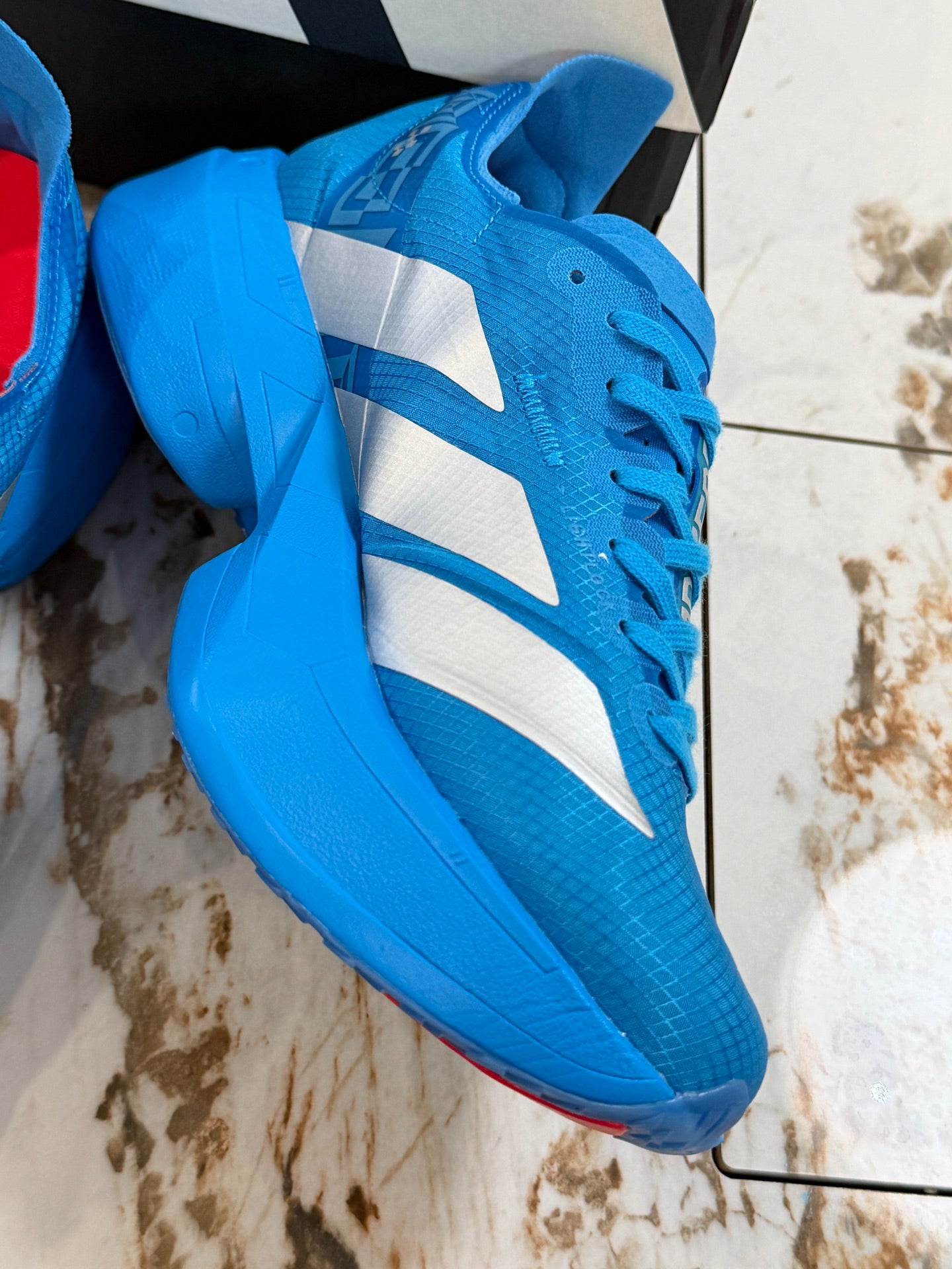 adidas Adizero Adios Pro 4 'Solar Blue Silver Metallic'