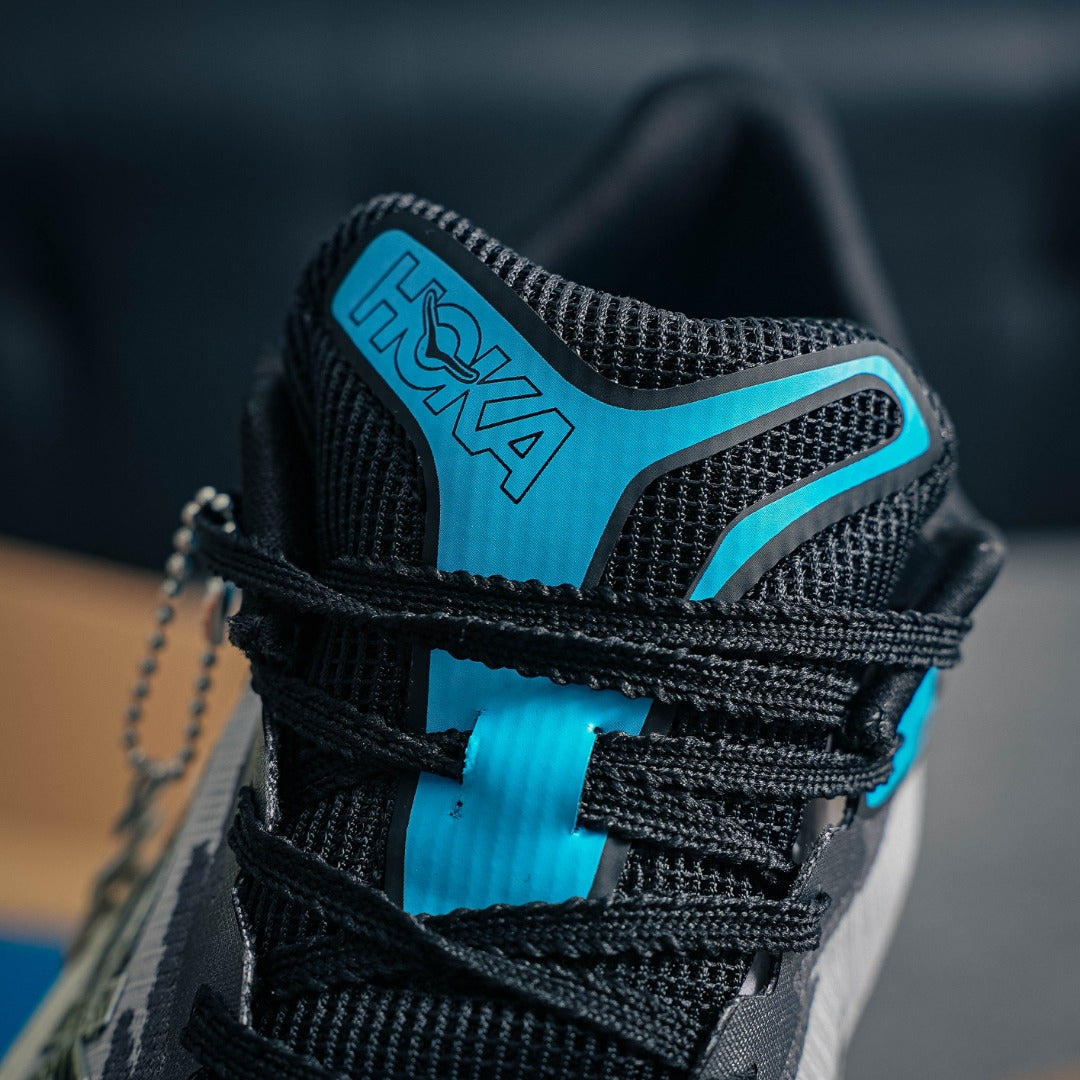 HOKA Mach 6 "Grey/Blue" Performance Running Sneakers