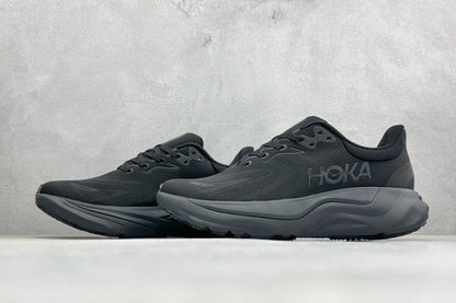 HOKA Arahi 8 Full Black All Black Stability Running Shoes
