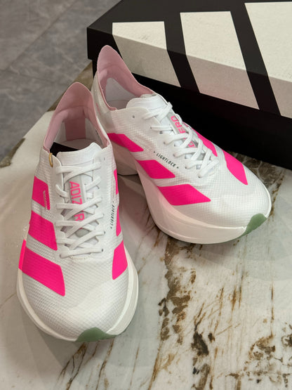 adidas Adizero Adios Pro 4 "White Spark Pink"