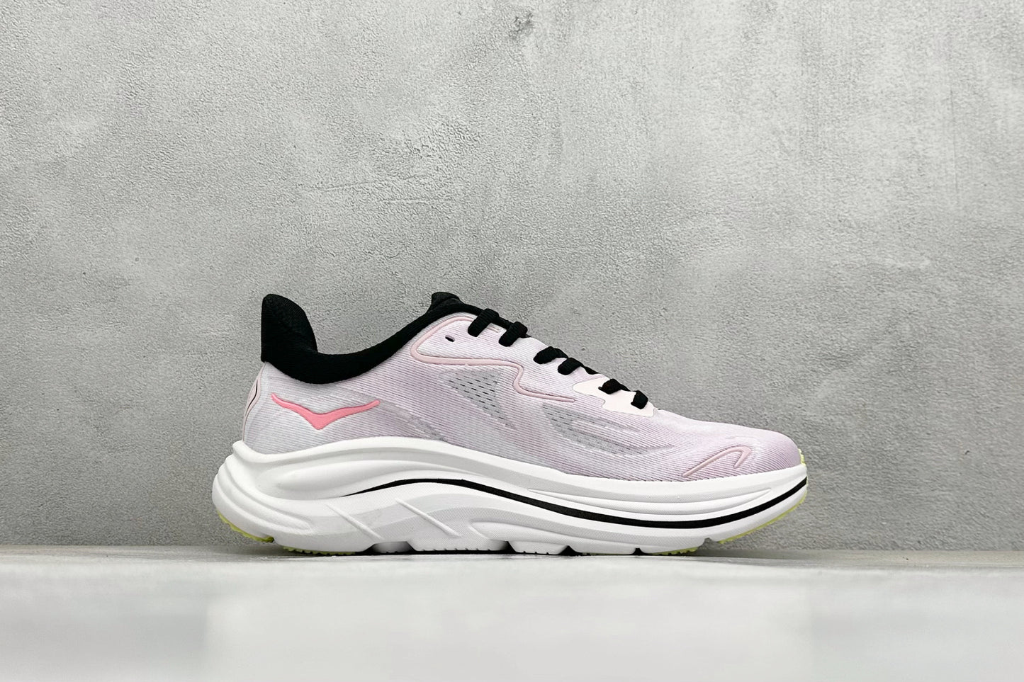 Women's HOKA Clifton 10 Pale Pink Cushioned Road Running Sneakers