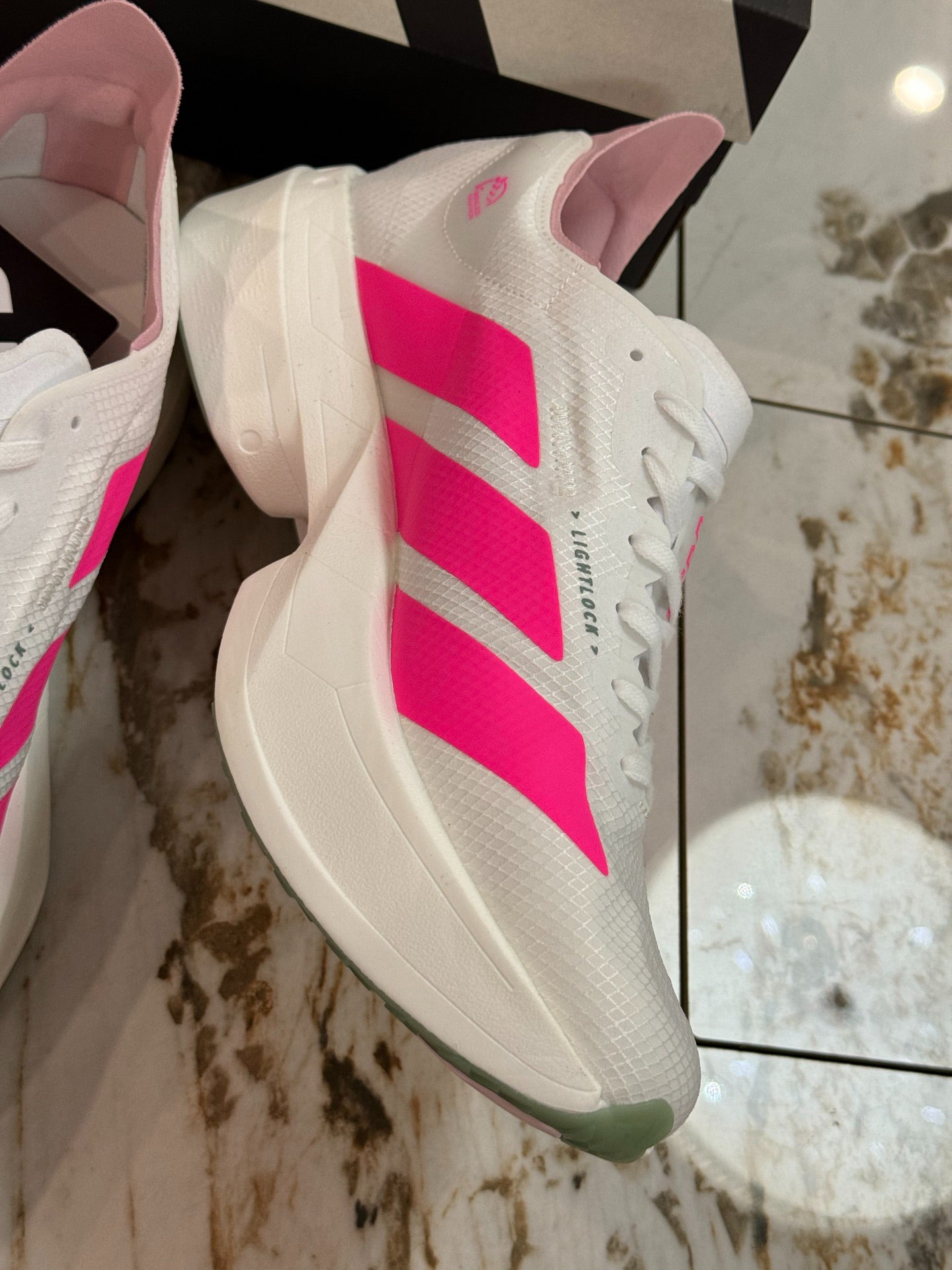 adidas Adizero Adios Pro 4 "White Spark Pink"
