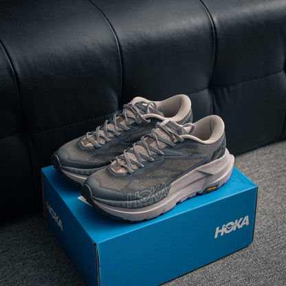 HOKA Speedgoat 6 "Charcoal Grey" Low-Top Trail Sneakers