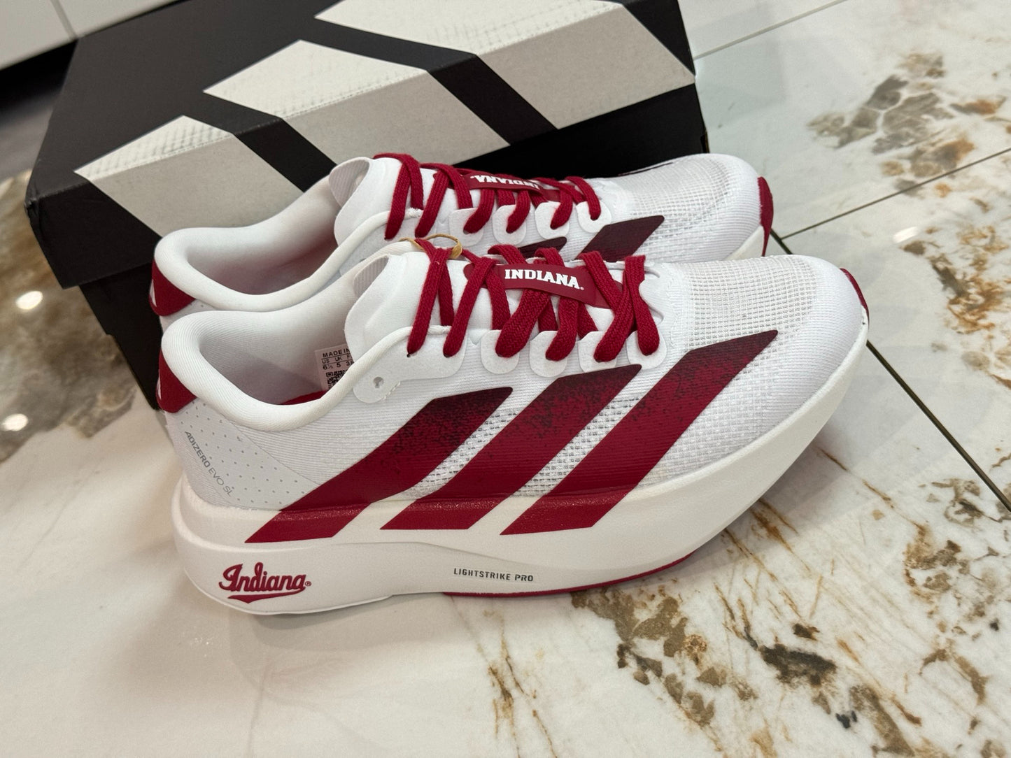 NCAA x adidas Adizero Evo SL "Indiana Hoosiers"