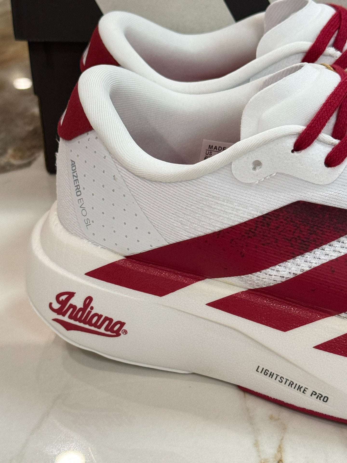 NCAA x adidas Adizero Evo SL "Indiana Hoosiers"