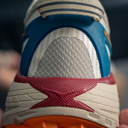 HOKA Mafate Speed 2 "Beige/Red" Low-Top Trail Sneakers