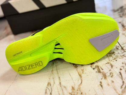 标准品牌版： adidas Adizero Adios Pro 4 Running Shoes - Solar Yellow / Core Black