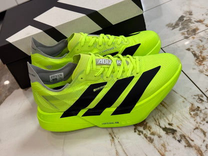 标准品牌版： adidas Adizero Adios Pro 4 Running Shoes - Solar Yellow / Core Black