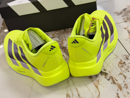 adidas Adizero Evo SL Woven Shoes - Solar Yellow / Aurora Plum