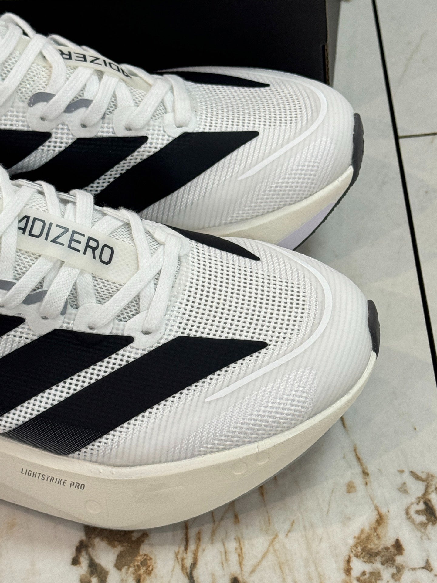 adidas Adizero Boston 13 "Cloud White / Core Black"