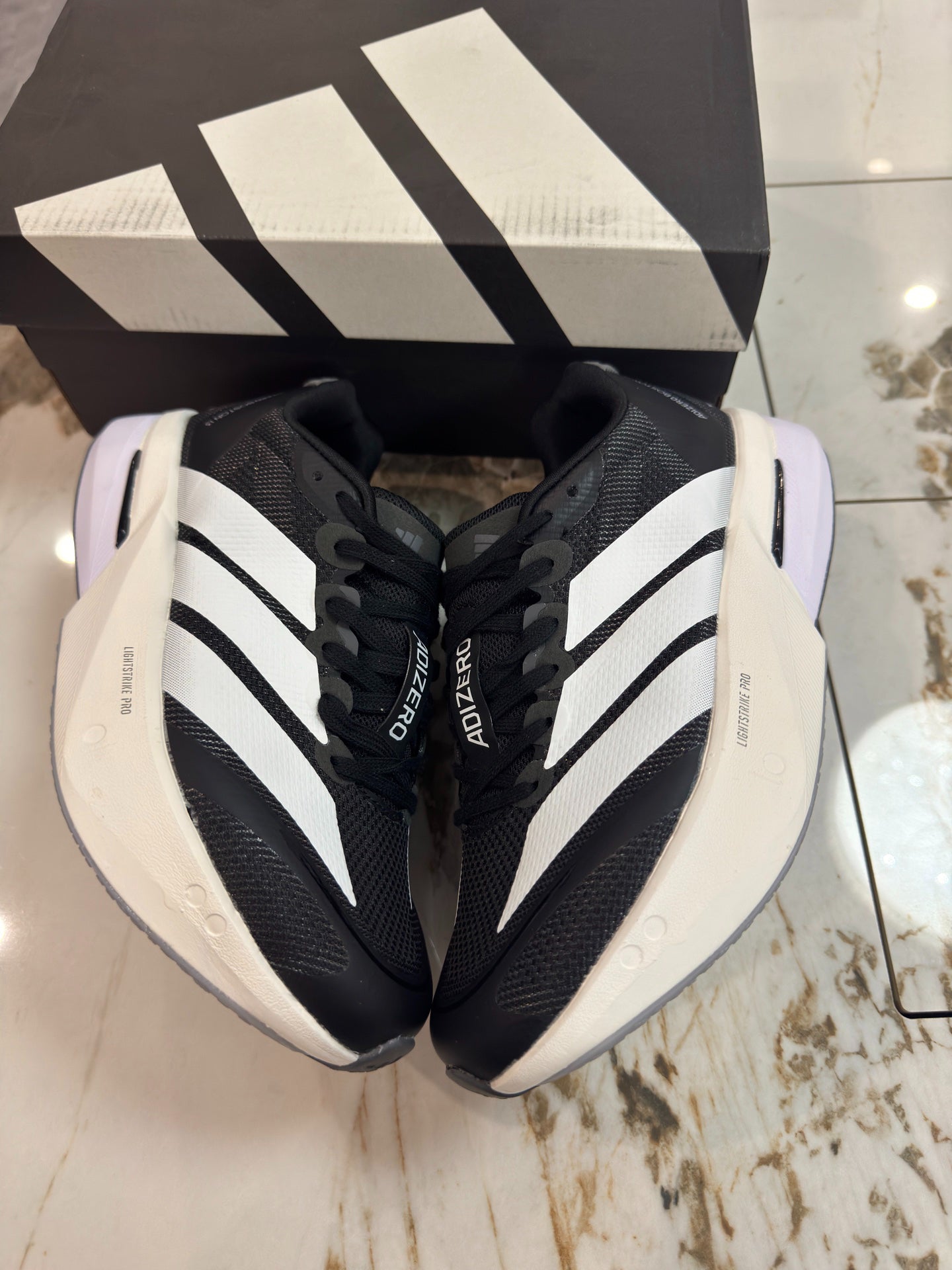 adidas Adizero Boston 13 "Core Black / Cloud White"