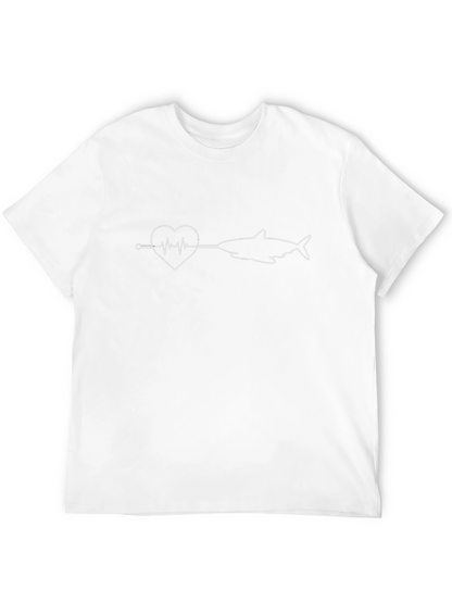 Heartbeat Shark T-Shirt