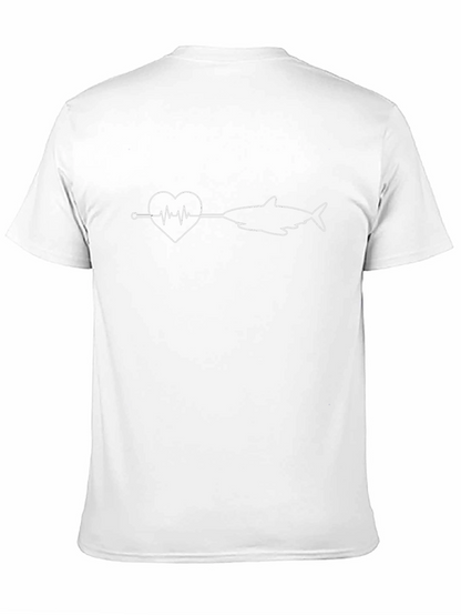 Heartbeat Shark T-Shirt