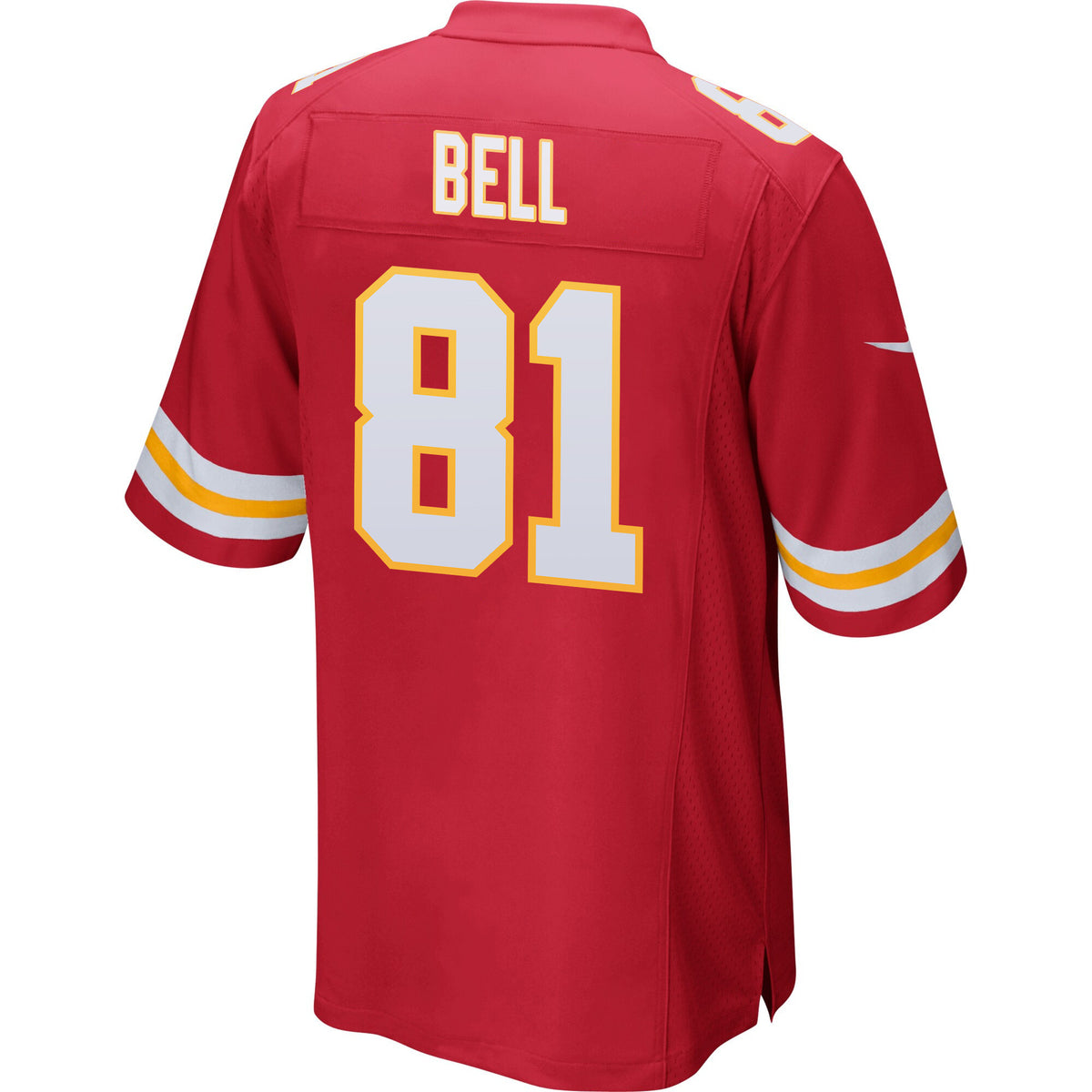 Blake Bell 81 Kansas City Chiefs AFC Champions Patch Game Men Jersey - Red