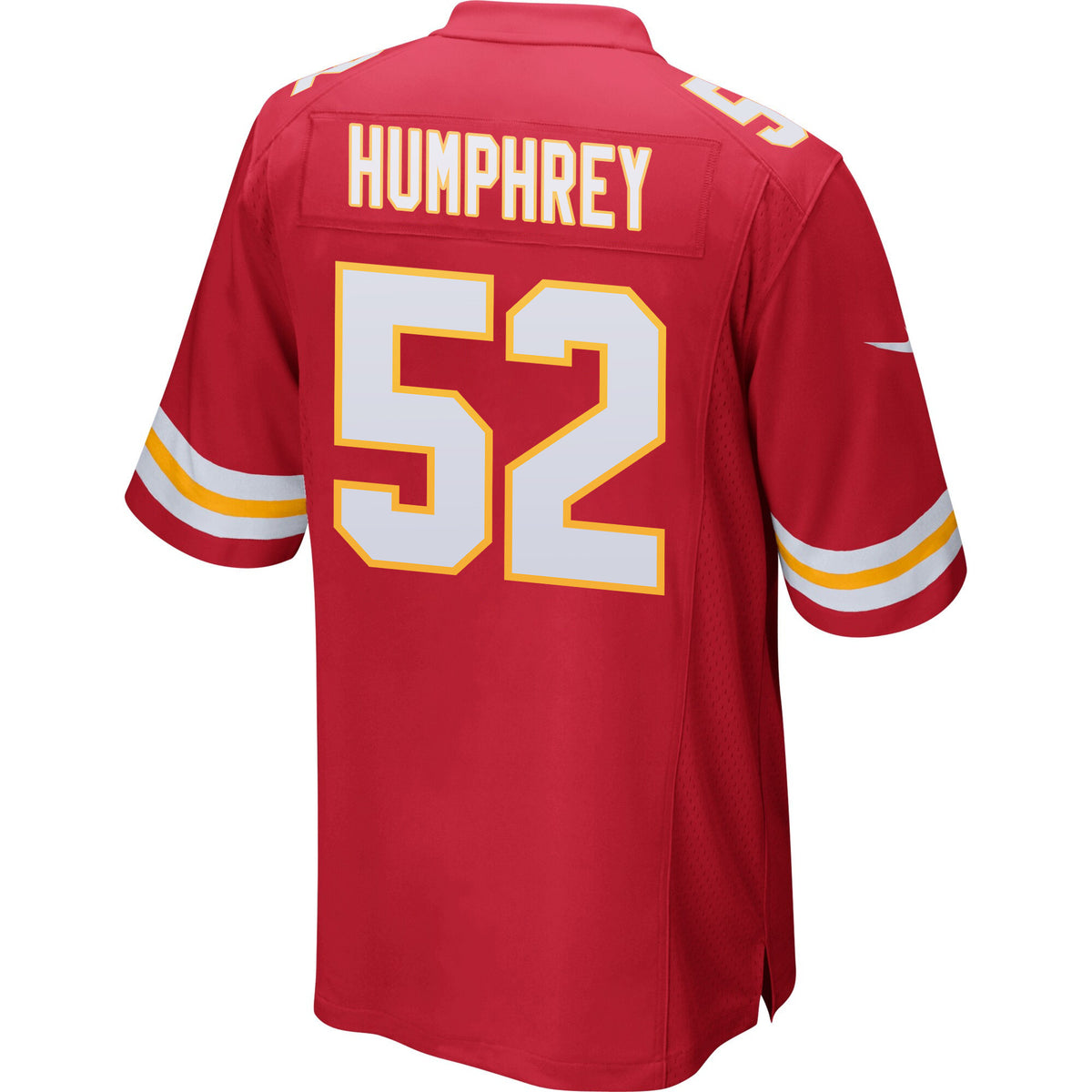 Creed Humphrey 52 Kansas City Chiefs AFC Champions Patch Game Men Jersey - Red