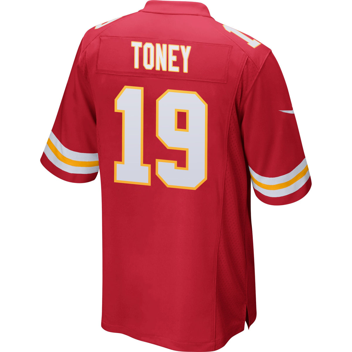 Kadarius Toney 19 Kansas City Chiefs AFC Champions Patch Game Men Jersey - Red