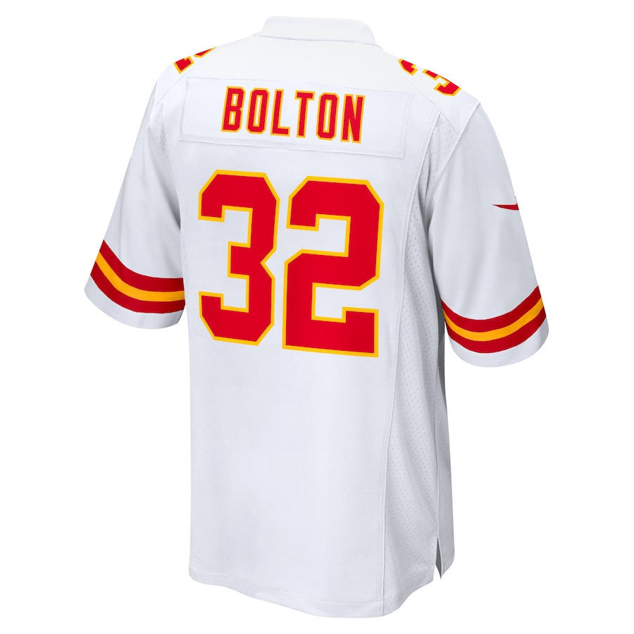 Nick Bolton 32 Kansas City Chiefs Game Jersey - Men Jersey, White