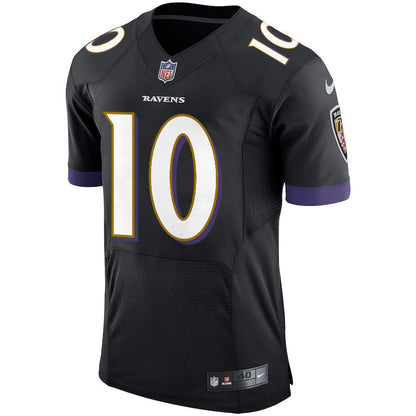 DeAndre Hopkins 10 Baltimore Ravens Elite Jersey - Black, Men Jersey