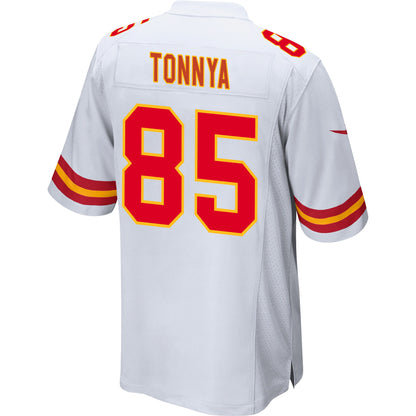 Robert Tonnya 85 Kansas City Chiefs Game Jersey - White, Men Jersey