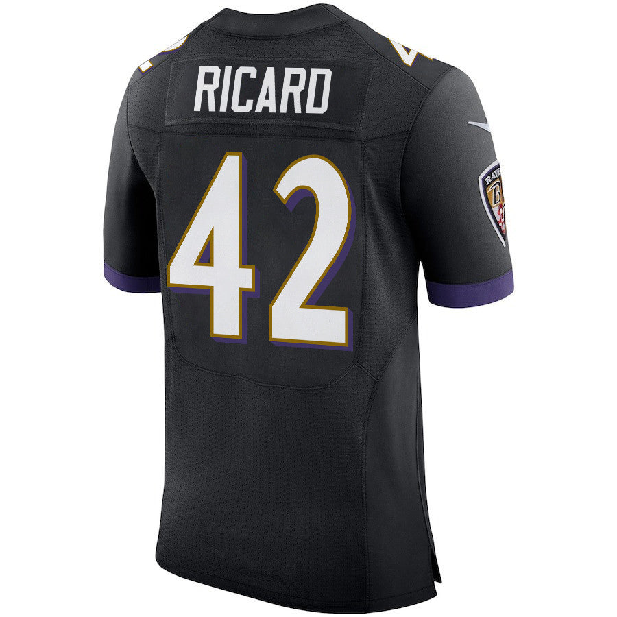 Patrick Ricard 42 Baltimore Ravens Elite Jersey - Black, Men Jersey