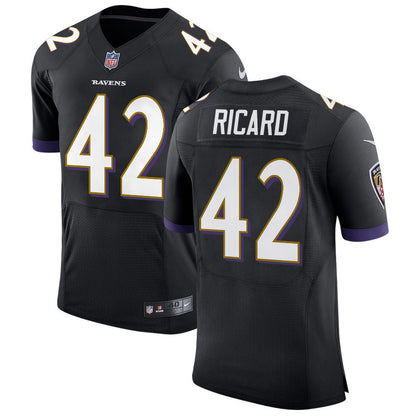 Patrick Ricard 42 Baltimore Ravens Elite Jersey - Black, Men Jersey