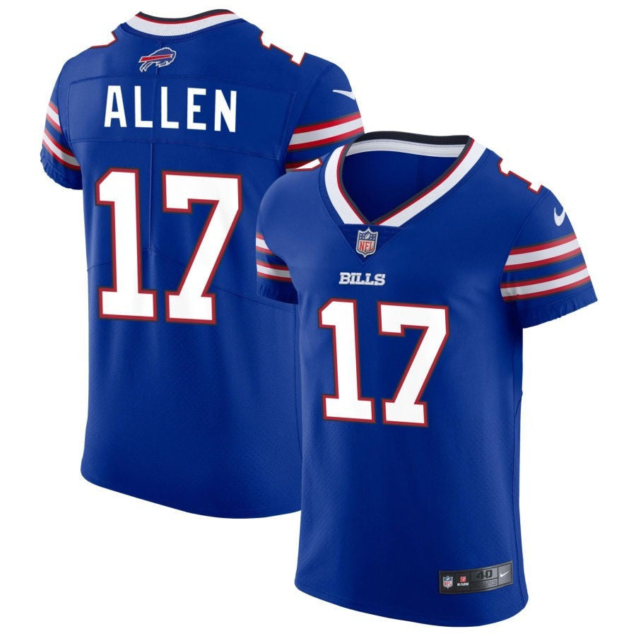 Josh Allen 17 Buffalo Bills Vapor Elite Jersey - Royal, Men Jersey
