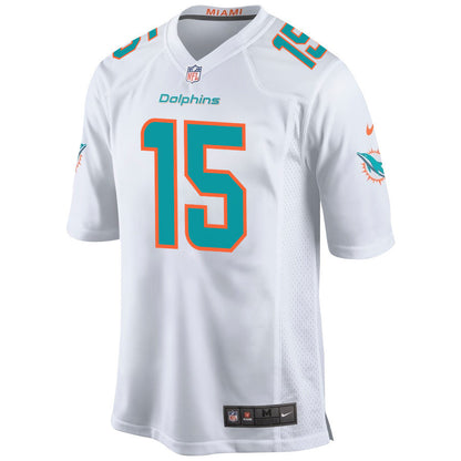 Nick Westbrook-Ikhine 15 Miami Dolphins Game Jersey - White, Men Jersey
