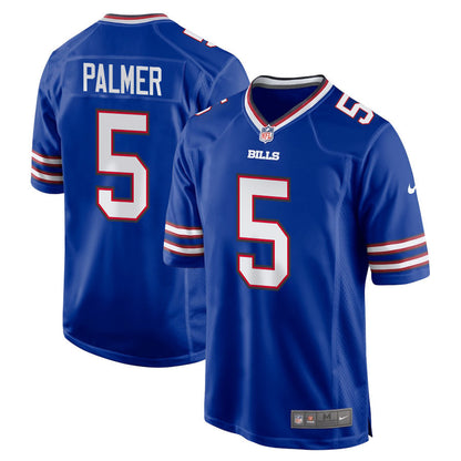 Josh Palmer 5 Buffalo Bills Game Jersey - Royal, Men Jersey