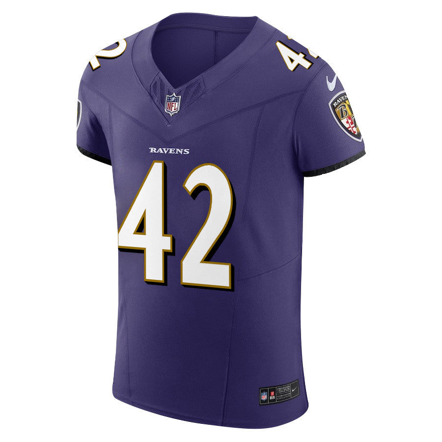 Patrick Ricard 42 Baltimore Ravens Vapor F.U.S.E. Elite Jersey - Purple, Men Jersey