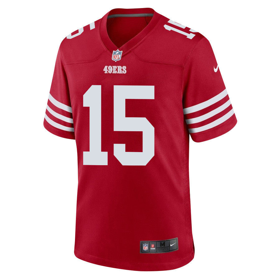 Demarcus Robinson 15 San Francisco 49ers Game Jersey - Scarlet, Men Jersey