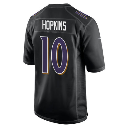 DeAndre Hopkins 10 Baltimore Ravens Fashion Jersey - Black, Men Jersey