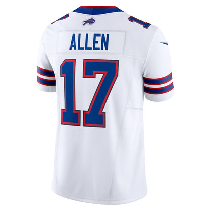 Josh Allen 17 Buffalo Bills Vapor F.U.S.E. Limited Jersey - White, Men Jersey