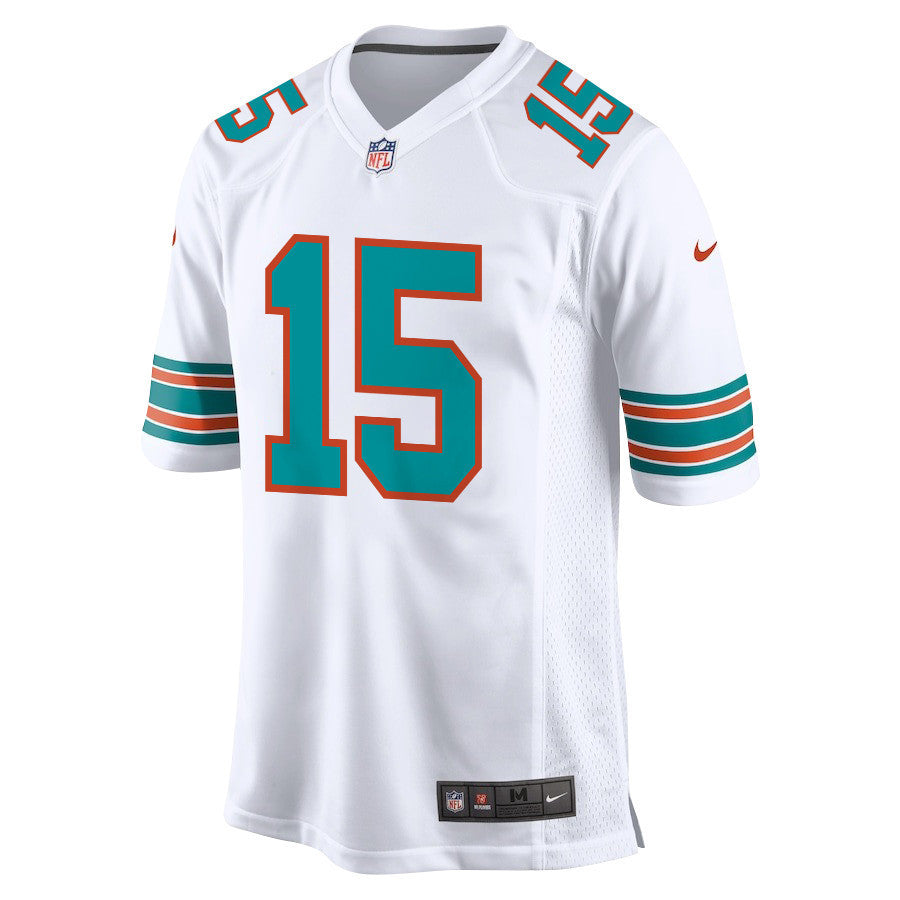 Nick Westbrook-Ikhine 15 Miami Dolphins Alternate Game Jersey - White, Men Jersey