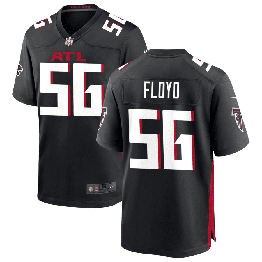Leonard Floyd 56 Atlanta Falcons Game Jersey - Black, Men Jersey