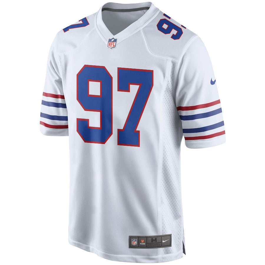 Joey Bosa 97 Buffalo Bills Alternate Game Jersey - White, Men Jersey